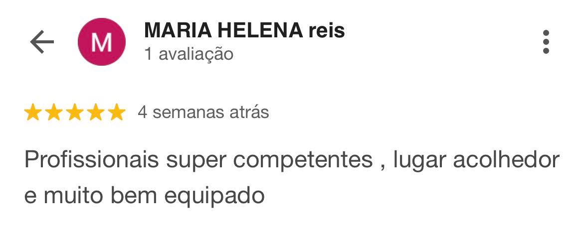 Depoimento de Maria Helena Reis